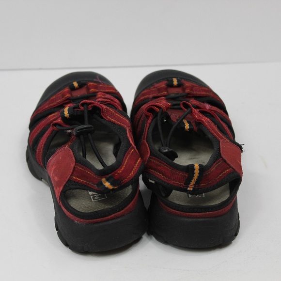 Red&Black Womens Alpine Design Hiking Trail Shoes - Picture 3 of 7
